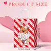 Nueva Bolsa de Empaque Blanca de Piel de Vaca de Amazon para San Valentín, Película de PE, Puntos, Bolsa de Regalo Resistente y Duradera