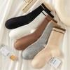 Calcetines Verano Mujer Delgados Tobilleros Mujer Hombre Calcetines Color Sólido Blanco y Negro Calcetines de Poliéster Algodón Transpirables Absorbentes de Sudor Invisibles Desechables