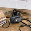 A Nova Bolsa Infantil deste Ano é Doce e Estilosa, Porta-Moedas de Menina com Laço, Mini Bolsa Transversal, Bolsa de Ombro da Moda para Menina