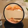 Manualidades Creativas de Pintura de Arena Movediza Adornos de Reloj de Arena Sala de Estar Mueble de TV Aparador de Vino Decoraciones Para Hombres y Mujeres Regalos de Cumpleaños de Lujo Ligero