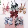 Gravata Borboleta Sem Nós Estilo Japonês Uniforme JK Estilo Preppy Flor de Colarinho para Estudante Feminina Camisa Estilo K Acessórios Fofos de Roupa de Marinheiro