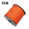 Venda Quente Transfronteiriça 50m Exterior Paracord de 7 Fios Corda de Paraquedista Altamente Refletiva Corda de Salva-Vidas de Emergência Cordão de Tenda