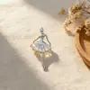 Colgante Niña de Ballet Transfronteriza Accesorios de Joyería de Gama Alta Exquisitos No se Desvanecen Moda de Verano Accesorios Versátiles para Mujer