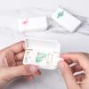 Caja de medicamentos pequeña portátil de 3 celdas para el hogar, mini caja de almacenamiento de medicamentos sellada, caja de medicamentos para llevar, pastillero de viaje, venta al por mayor