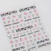 Pegatinas para Uñas Tensor Magic Girl Láser Corazón de Amor M1410 Serie Dulce Fresca Hermosa Chica Estrella Luna Corazón de Amor
