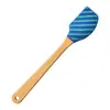 Mini Conjunto Raspador de Silicone Raspador Doméstico Raspador de Silicone com Padrão Criativo Fofo Cabo de Madeira Ferramenta de Confeitaria Limpar
