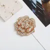 Moda Europea y Americana y Exquisita Hebilla de Zapato de Rosa Incrustada Completamente con Diamantes Broche Corsage Accesorios Lujo Accesible Versátil Exquisitos Accesorios de Vestir