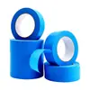 Cinta Washi Azul para Decoración, Enmascaramiento para Pintura en Aerosol, Resistente a Altas Temperaturas, Sin Residuos, Pintura de Paredes Exteriores, Papel de Enmascarar