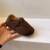 Zapatos para Niños, Zapatos Birkenstock de Cuero Genuino para Niños, Zapatos de Cuero para Niñas, Zapatos de Gorro para Bebé de Primavera y Otoño, Zapatos para Niños, Zapatos para Niños Pequeños y Medianos