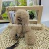 Colgante de Mono Lindo de Moda Llavero de Piel Sintética de Visón Decoración para Bolso Encanto de Peluche