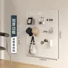 Estantería de Tablero Perforado para Sala de Estar Almacenamiento en Toda la Pared Puerta de Entrada Tablero Colgante para Entrada Decoración de Pared Tablero Perforado de Metal