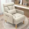 Sofá individual de gran venta Reclinable y cómodo para sentarse Sala de estar Dormitorio Balcón Oficina Sofá para persona perezosa Siesta Silla para computadora