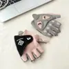 Guantes de Fitness Hechos de Seda de Hielo, Ligeros, Transpirables, Antideslizantes, para Snooker y Billar, Guante Individual de Tres Dedos, Específicamente para Salas de Billar