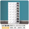 Armario de Acero para Dormitorio de Personal Gabinete de Almacenamiento Multipuerta Gabinete de Hierro para Baño Gabinete de Zapatos para Personal con Cerradura