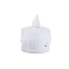 Venta Directa de Fábrica Personalizada Vela Digital LED Cáscara Transparente Vela de Té Vela de Té Sin Humo PVC Vela de Té Desgarrable Vela de Té
