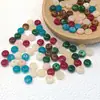 8mm Contas Rodas Gradiente Duas Cores Espaçadores Contas Soltas Pulseira Colar Corrente de Celular DIY Acessórios de Joias