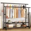 Perchero de pie combinado de alta resistencia de 25 piezas para secar edredones, zapatos y sombreros, adecuado para balcones interiores, alta capacidad de carga, perchero de metal para secar edredones