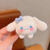 Dulce pasador de felpa Sanrio celebridad de internet coolomi tocado niña caricatura clip de pico de pato pasador lindo clip lateral