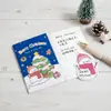 Serie Navideña Cuaderno de Dibujos Papelería para Estudiantes Cuaderno de Bolsillo Portátil Diario Cuaderno Rayado para Escribir a Mano Venta al por Mayor