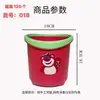 Cubos de basura para el hogar para baño, cocina, sala de estar, uso en exteriores, papeleras de gran capacidad, cubos redondos de dibujos animados creativos, venta al por mayor desde el fabricante