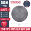 Placa de conducción de calor para cocina, estufa de gas, olla de esmalte, placa aislante de calor, placa de descongelación negra anti-quemaduras, placa de conducción de calor para el hogar, venta al por mayor