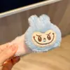 Gatito de Peluche Clip de Ruptura Lindo Corazón Girly Clip Grande BB Clip Estudiante Dulce Clip Lateral Flequillo Pinza para el Cabello