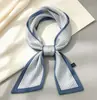 Pañuelo Pequeño Coreano Satinado de Lunares Retro para Mujer, Pañuelo de Cinta Pequeño Versátil, Fabricante, Corbata de Lazo Dulce Estilo Chino para Niña