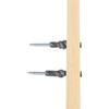 Tornillo de expansión de nailon de plástico para pared de ladrillo hueco, bloque de yeso, con perno de expansión