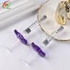 Ponto 2,25ml Luer Lock Tampa Luer Tubo de Agulha Pré-Preenchido Água Luz Embalagem de Material para Beleza Ácido Hialurônico Seringa de Vidro
