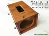 Gabinete de Caixa de Som de 5 Polegadas 5 Cores para Carro Madeira Sólida Caixa Dupla Oca Gabinete de Subwoofer Gabinete de Caixa de Som Carcaça de Áudio Outros