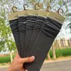 Novo Estilo de Outono Ins Meias Femininas de Algodão Macias Ultra Suaves Amigas da Pele Cor Sólida Série Cinza Tubo Longo Caídas Estilo College Tubo Alto Meias Japonesas e Coreanas