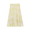Exportación Transfronteriza Ropa de Mujer 2025 Verano Estilo Europeo y Americano Estampado Suelto Casual Falda Midi A-Line para Mujer K41441