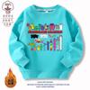 Blocos de Construção Digitais Numberblocks Roupas para Meninos e Meninas Moletons Primavera e Outono Manga Longa Desenho Animado Casual Roupas Infantis Tops Tendência