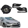 Adecuado para el juego de faros antiniebla Chevrolet Cruze 16-18 Marco de faros antiniebla de parachoques delantero Chevrolet Cruze