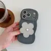 Soporte de Flores Elegante Estilo Ins Japonés y Coreano Adecuado para Funda de Teléfono Móvil Apple 16 iPhone 17 Pro Max 14/15 Mate