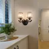 Candelabro de Cristal Estilo Americano, Iluminación para Sala de Estar, Lujo Moderno Minimalista, Dormitorio, Comedor, Edificio Dúplex, Iluminación de Vestíbulo de Villa