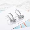 Hebilla para la oreja para mujer estilo coreano moda anillo de diamantes hebilla para la oreja elegante circonita sintética popular en internet joyería para la oreja de moda hebilla para la oreja cobre