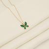 [Bingmeng] Collar de mariposa de moda, elegante cadena de clavícula de acero inoxidable, joyería europea y americana, nueva para N1356