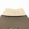 Chaqueta de Algodón Invierno Europea y Americana Transfronteriza para Mujer Nuevo Diseño Americano Retro Solapa Manga Larga Corta