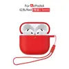 Adequado para Capa Protetora AirPods 5ª Geração, Capa de Silicone para Fone de Ouvido Apple 4ª Geração, Capa Protetora Universal para AirPods 4