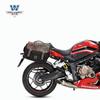 Muscle car Wolf adequado para Honda CBR650R 21/22 bolsa lateral bolsa de lona bolsa de computador de negócios modificação com rack de liberação rápida