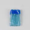 Pincel de Cílios com Haste de Cristal Para Extensão de Cílios Maquiagem Pincel de Cílios de Nylon Portátil Haste de Cristal Pincel para Cílios