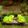 Artesanato de resina de pássaro micro paisagem DIY paisagem bonsai mesa de chá desktop pequenos enfeites carro bonito jardinagem