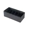 Venta al por mayor de cajas de almacenamiento plegables tipo cajón de tela no tejida para calcetines, ropa interior y lencería.