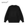 Suéter Maillard para Hombre y Mujer Otoño e Invierno Estilo Perezoso Combinable para Adolescentes Camisa de Punto Holgada Casual Camisa de Punto para Pareja