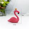 Accesorios de resina de simulación, micropaisaje acuático, adornos con forma de animal lindo, cisne, flamenco, bonsái decorativo DIY