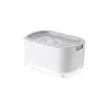 Dispensador de líquido para lavar platos FaSoLa, dispensador de jabón para platos para fregadero de cocina, soporte para esponjas y cepillos, organizador de almacenamiento