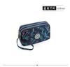 Bolso Clutch para Mujer 2025 Nuevo Estilo Coreano Monedero Gran Capacidad Tres Capas Cierre Cremallera Largo Bolso para Teléfono Móvil Clutch Billetera