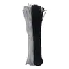 Procesamiento Personalizado de Cuerda Elástica Redonda de Látex Blanco y Negro Seda 0.8mm-15mm Cuerda para Dobladillo de Ropa Sombrero Cuerda Elástica