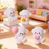 Mini Paisagem Boneca Filhote Fofo Casa de Bonecas Fofa Decoração DIY Pingente Acessórios Mesa Carro Pequenos Enfeites